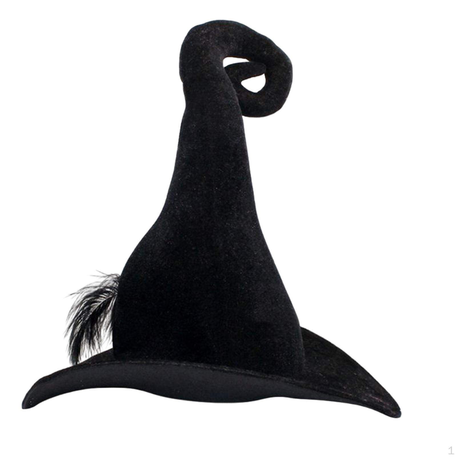 Halloween Witch Hats Character Adult Witches Wide Brim Velvet for Carnivals
Halloween Witch Hats Character Adult Witches Wide Brim Velvet for Carnivals