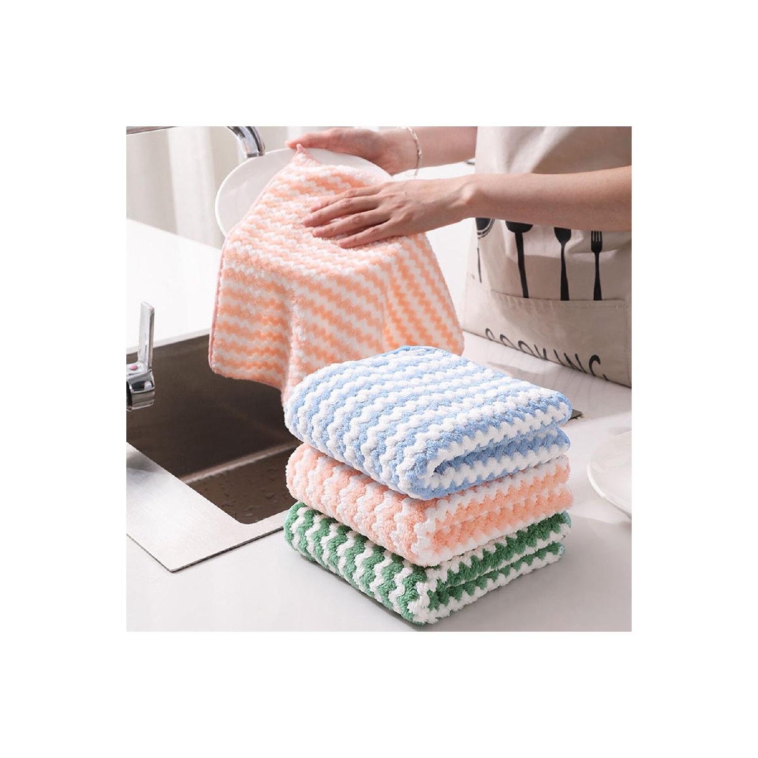 1 Piece Microfiber Cloth, 28x30 Size Moisture Absorbing Soft Textured Stain Resistant Odor Proof Multi-cleaning Cloth
1 Piece Microfiber Cloth, 28x30 Size Moisture Absorbing Soft Textured Stain Resistant Odor Proof Multi-cleaning Cloth