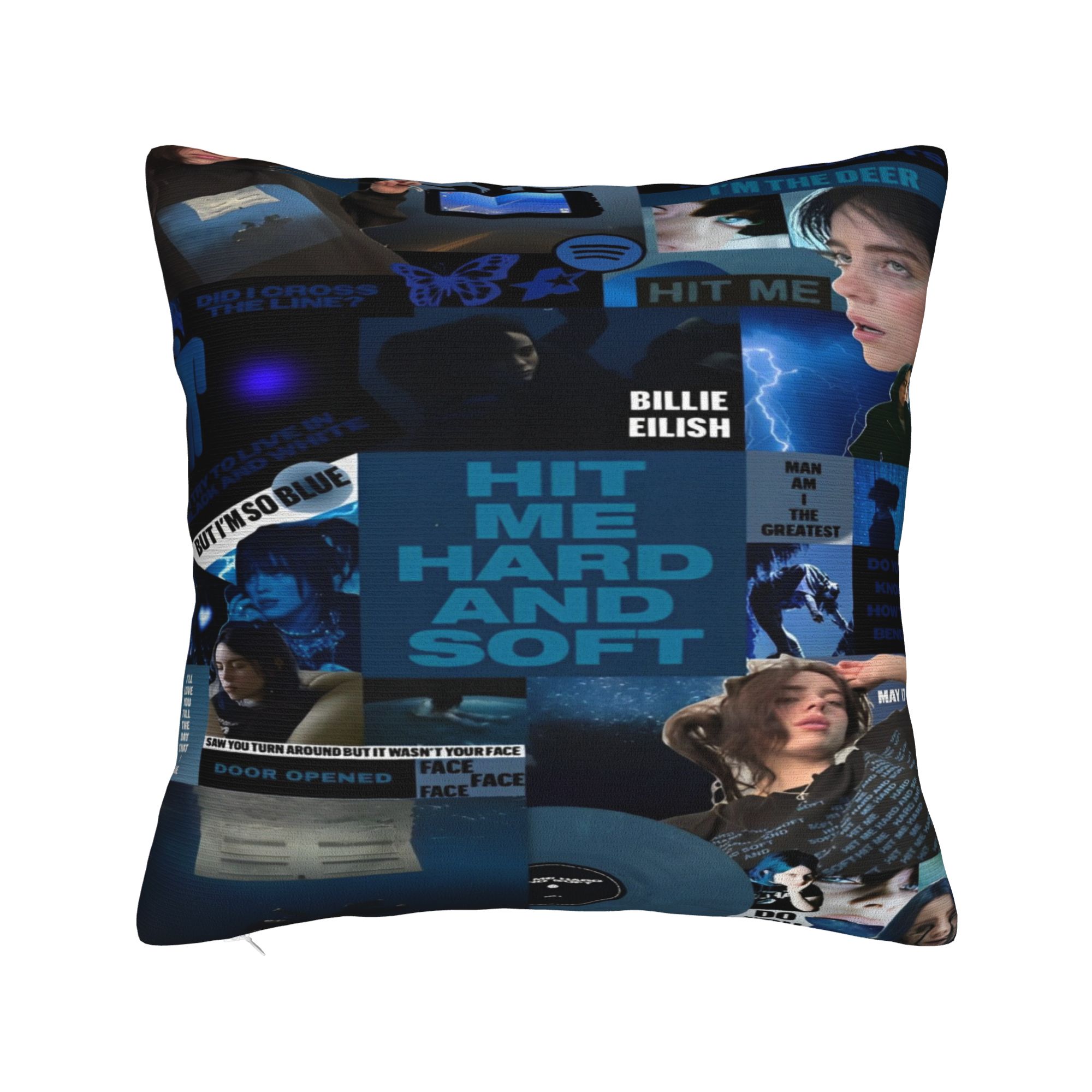 Sofa Decorations Billieds Hit Me Hard And Soft Tour Pillowcases Merch Pillow Cover Zipper Multi-Size 12x12in 30X30cm
Sofa Decorations Billieds Hit Me Hard And Soft Tour Pillowcases Merch Pillow Cover Zipper Multi-Size 12x12in 30X30cm