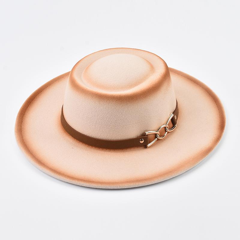 British Style Felt Fedoras Hats for Women Concave Top Wide Brim Jazz Hat Bowler Wedding Dress Hat Chapeau Femme One Size бежевый
British Style Felt Fedoras Hats for Women Concave Top Wide Brim Jazz Hat Bowler Wedding Dress Hat Chapeau Femme One Size бежевый