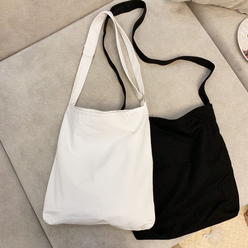 Class One Shoulder Crossbody Zipper Tie-Dye Canvas Bag Pure White
Class One Shoulder Crossbody Zipper Tie-Dye Canvas Bag Pure White