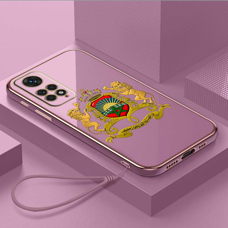 Роскошный чехол для телефона из ТПУ с ремешком для Xiaomi Poco F4 F5 M4 M5 X3 X4 X5 13T Redmi Note 10S 11S 10C 13C, чехлы A22, чехол с национальным гербом Марокко
Роскошный чехол для телефона из ТПУ с ремешком для Xiaomi Poco F4 F5 M4 M5 X3 X4 X5 13T Redmi Note 10S 11S 10C 13C, чехлы A22, чехол с национальным гербом Марокко