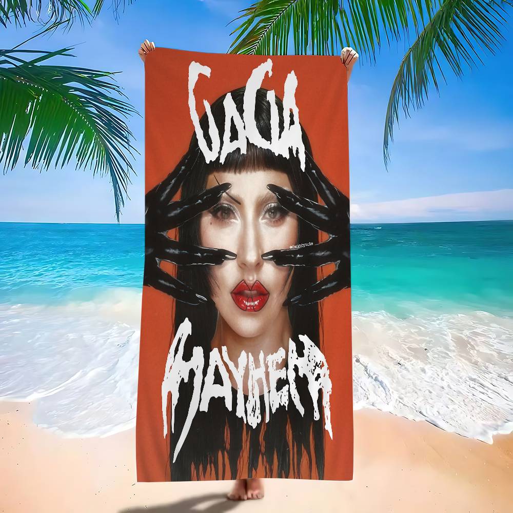Singer L-Lady Gaga Mayhem Beach Towel For Kids Bath Towel Pool Towel Vacation Gift Picnic Towel Party Gift W40*H60(CM)
Singer L-Lady Gaga Mayhem Beach Towel For Kids Bath Towel Pool Towel Vacation Gift Picnic Towel Party Gift W40*H60(CM)