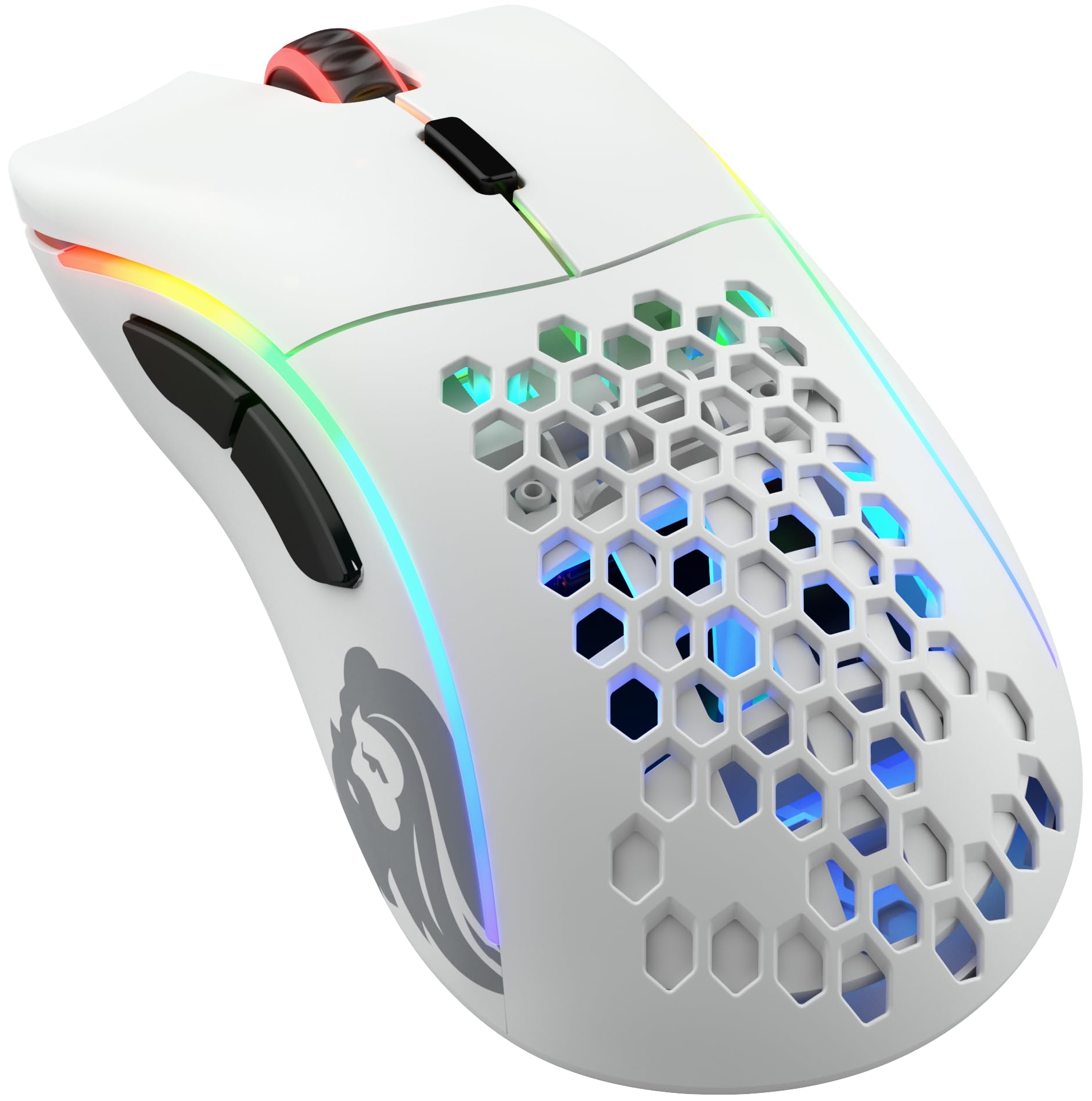 Glorious Model D Wireless Gaming Ergonomic 6 Programmable DPI White Side Honeycomb Mouse Gaming Mouse, White, RGB, Buttons, 12, Buttons, Mouse, (69g)
Glorious Model D Wireless Gaming Ergonomic 6 Programmable DPI White Side Honeycomb Mouse Gaming Mouse, White, RGB, Buttons, 12, Buttons, Mouse, (69g)