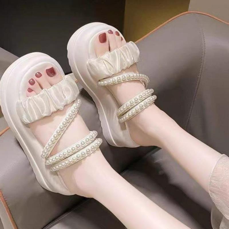 5cm Women Heightening Beach Sandal 2024 Summer New Fashionable Anti Slip Slippers Comfortable Soft Sole Wear Resistant Slippers
5cm Women Heightening Beach Sandal 2024 Summer New Fashionable Anti Slip Slippers Comfortable Soft Sole Wear Resistant Slippers