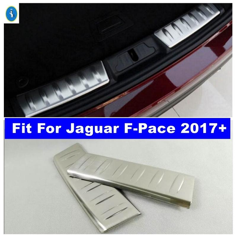 Auto Rear Bumper Foot Plate Tail Door Sill Guard Protector Cover Trim Fit For Jaguar F-Pace 2017 - Interior Accessories
Auto Rear Bumper Foot Plate Tail Door Sill Guard Protector Cover Trim Fit For Jaguar F-Pace 2017 - Interior Accessories