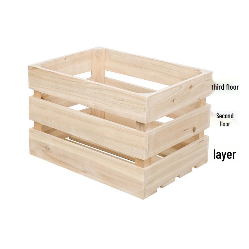 Solid Wood Retro Fruit Basket Display and Storage Box, Strip Frame Flower Box One layer: 40*28*8cm
Solid Wood Retro Fruit Basket Display and Storage Box, Strip Frame Flower Box One layer: 40*28*8cm