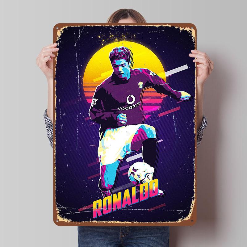 Ronaldo Poster Customized Vintage Metal Signs Wall Art Retro Tin Plaque for Mancave Garage Decoration Room Home Decorations At 7.9x11.8In(20x30cm)
Ronaldo Poster Customized Vintage Metal Signs Wall Art Retro Tin Plaque for Mancave Garage Decoration Room Home Decorations At 7.9x11.8In(20x30cm)