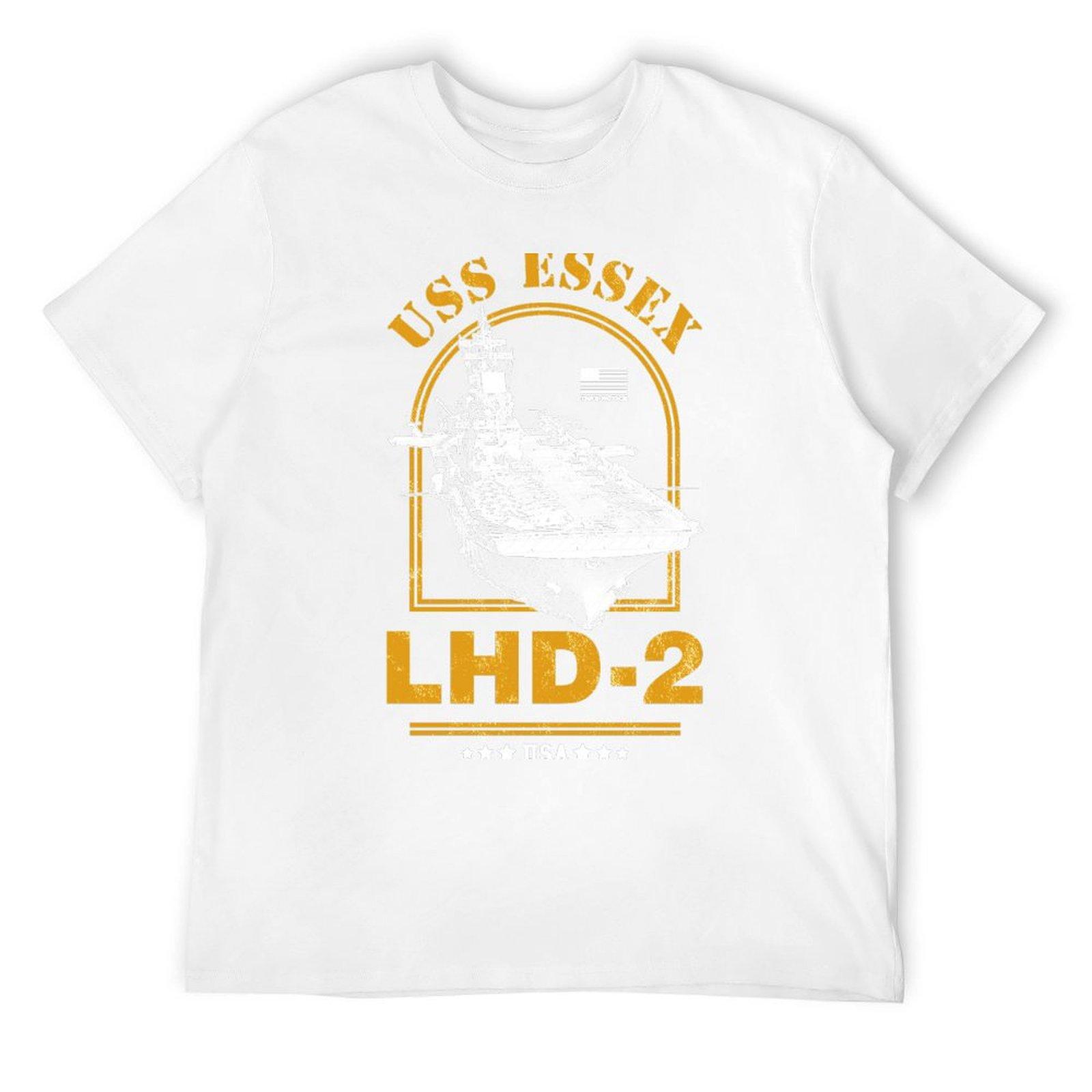LHD-2 USS Essex T-Shirt for a boy designer shirts tops blacks slim fit t shirts for men S
LHD-2 USS Essex T-Shirt for a boy designer shirts tops blacks slim fit t shirts for men S