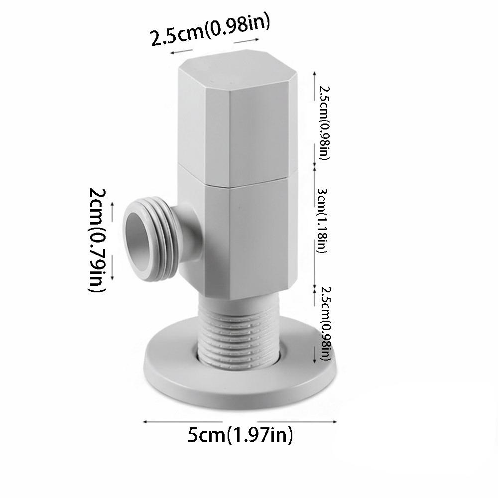 Cream White Angle Valve Solid Brass Water Stop Valve Inlet Valve Three-way Faucet Toilet білий
Cream White Angle Valve Solid Brass Water Stop Valve Inlet Valve Three-way Faucet Toilet білий