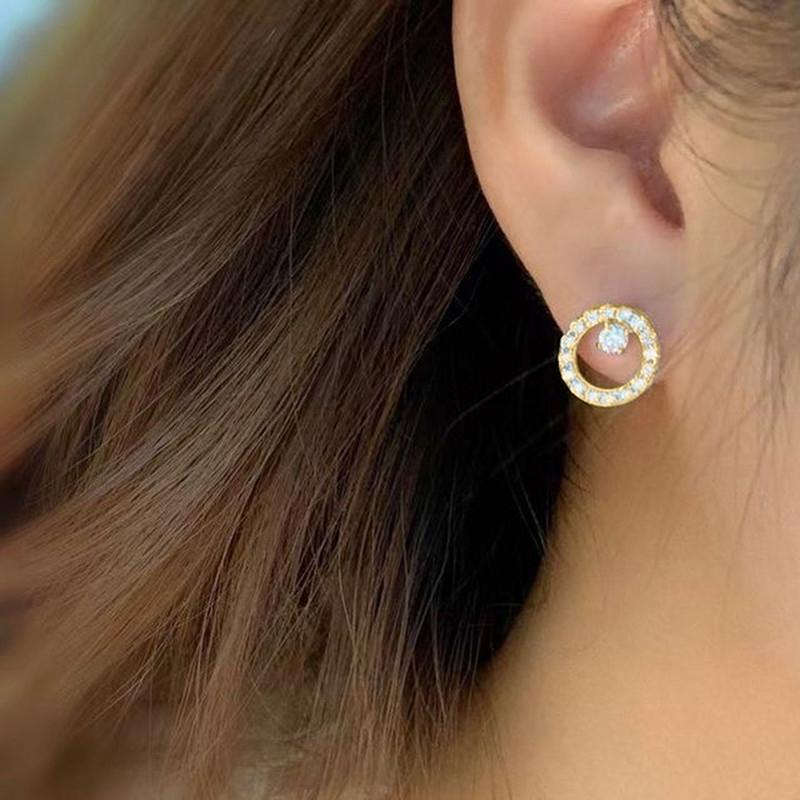 CAOSHI Stylish Girl Daily Earrings Graceful Brilliant Zirconia Ear Stud Graceful Lady Dainty Delicate Accessories for Engagement
CAOSHI Stylish Girl Daily Earrings Graceful Brilliant Zirconia Ear Stud Graceful Lady Dainty Delicate Accessories for Engagement