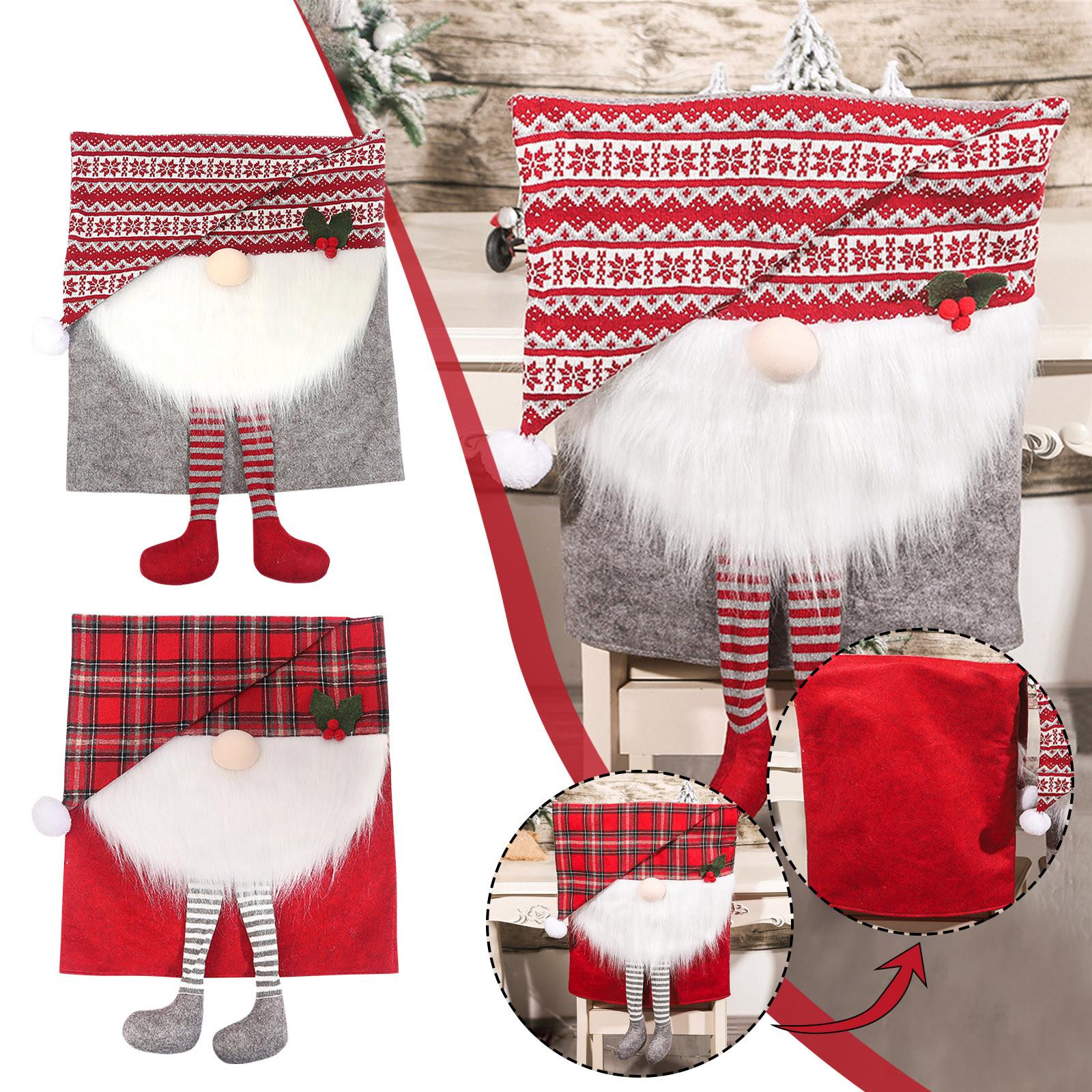 Рождественские чехлы на стулья Snata Swedish Tomte Home Рождественский декоративный чехол на стул
Рождественские чехлы на стулья Snata Swedish Tomte Home Рождественский декоративный чехол на стул