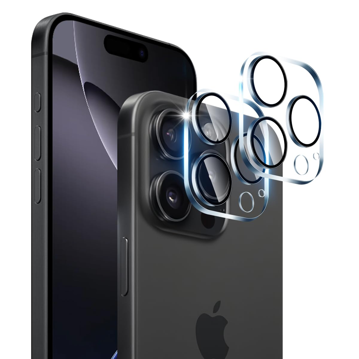 Совместимая пленка для камеры iPhone 16 16 Pro Max, 2 шт., защитная крышка для объектива iPhone 16 16 Pro Max, черная рамка, защита от передержки, стеклянный материал
Совместимая пленка для камеры iPhone 16 16 Pro Max, 2 шт., защитная крышка для объектива iPhone 16 16 Pro Max, черная рамка, защита от передержки, стеклянный материал