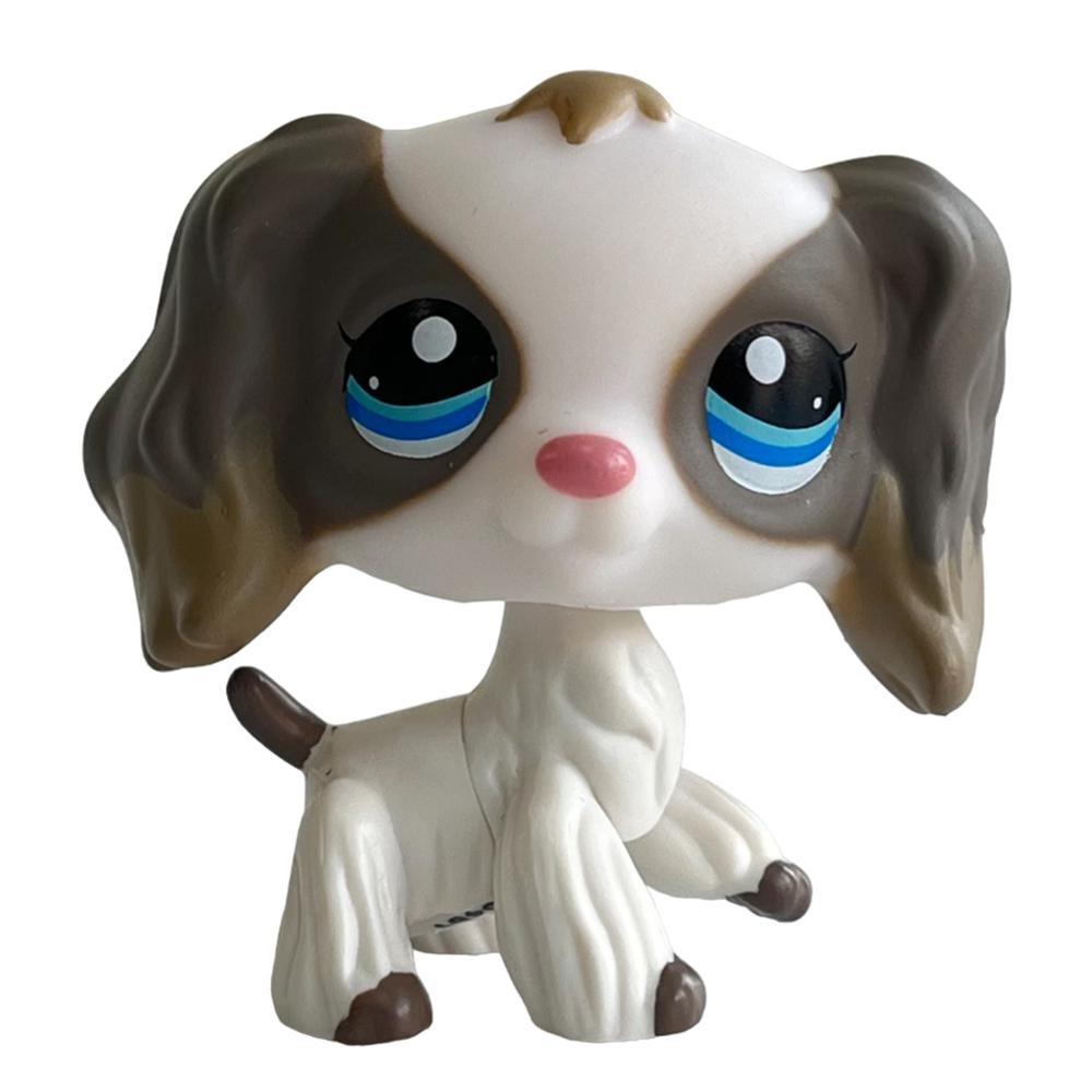 Редкая игрушка для зоомагазина Стоит Котенок короткошерстный Собака Такса Колли Спаниель Немецкий дог Оригинальная игрушка с качающейся головой lps