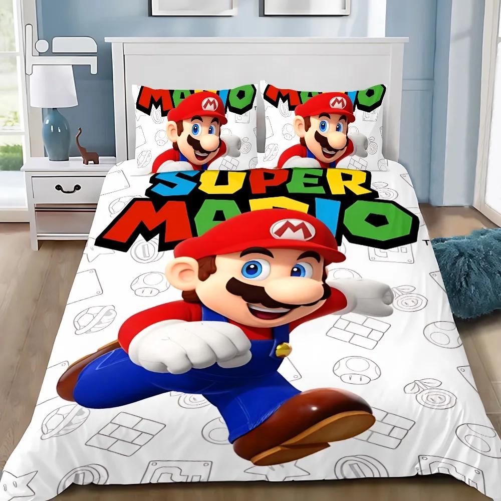 Ігровий Набір Постільної Білизни Super M-Marios Підковдра Наволочка Для Дорослих Хлопчика Дівчинки Декор Спальні Дитячий Подарунок Односпальний Двоспальний Великий Розмір US King(264*228cm)3pcs
Ігровий Набір Постільної Білизни Super M-Marios Підковдра Наволочка Для Дорослих Хлопчика Дівчинки Декор Спальні Дитячий Подарунок Односпальний Двоспальний Великий Розмір US King(264*228cm)3pcs