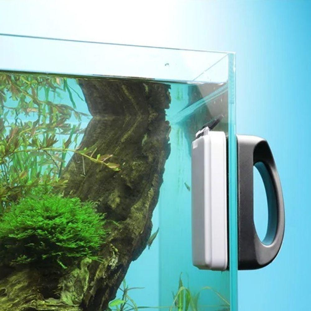 Strong Magnetic Fish Tank Brush Double-sided Algae Cleaning Wiper Aquarium Cleaner Brush Glass білий
Strong Magnetic Fish Tank Brush Double-sided Algae Cleaning Wiper Aquarium Cleaner Brush Glass білий