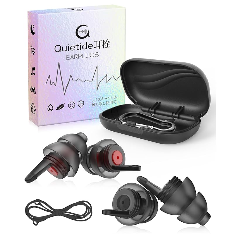 Quietide motorcycle earplugs 2 pairs motorsport earplugs ear plugs bike Noise reduction from helmet and engine noise and wind noise Hearing impairment
Quietide motorcycle earplugs 2 pairs motorsport earplugs ear plugs bike Noise reduction from helmet and engine noise and wind noise Hearing impairment