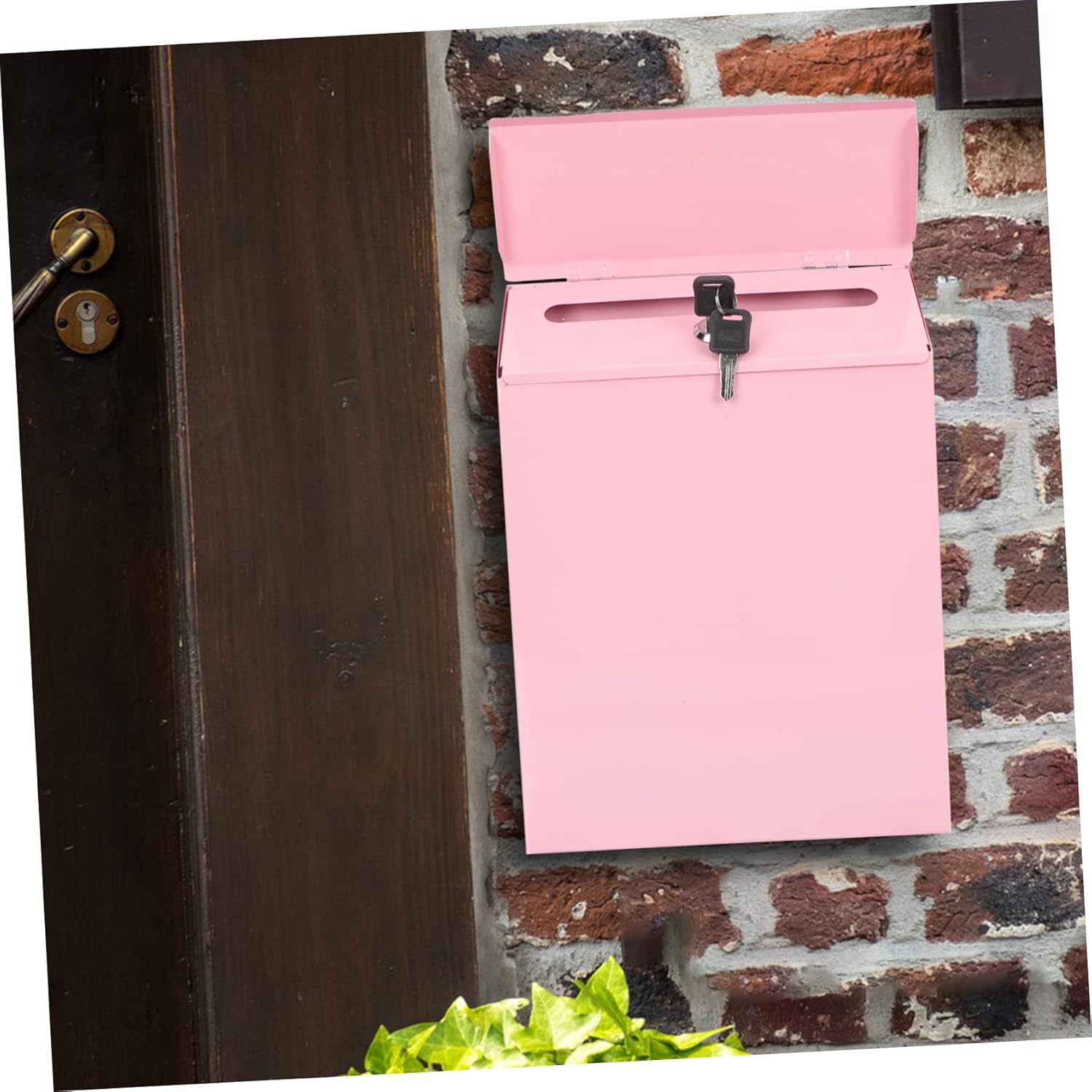 DOITOOL Mailbox Slit Indoor Mail Wall Mounted Mailbox Lock Home Accessory Multi-Function Suggestion Box Easy Install Sturdy Ir 30x23cm рожевий
DOITOOL Mailbox Slit Indoor Mail Wall Mounted Mailbox Lock Home Accessory Multi-Function Suggestion Box Easy Install Sturdy Ir 30x23cm рожевий