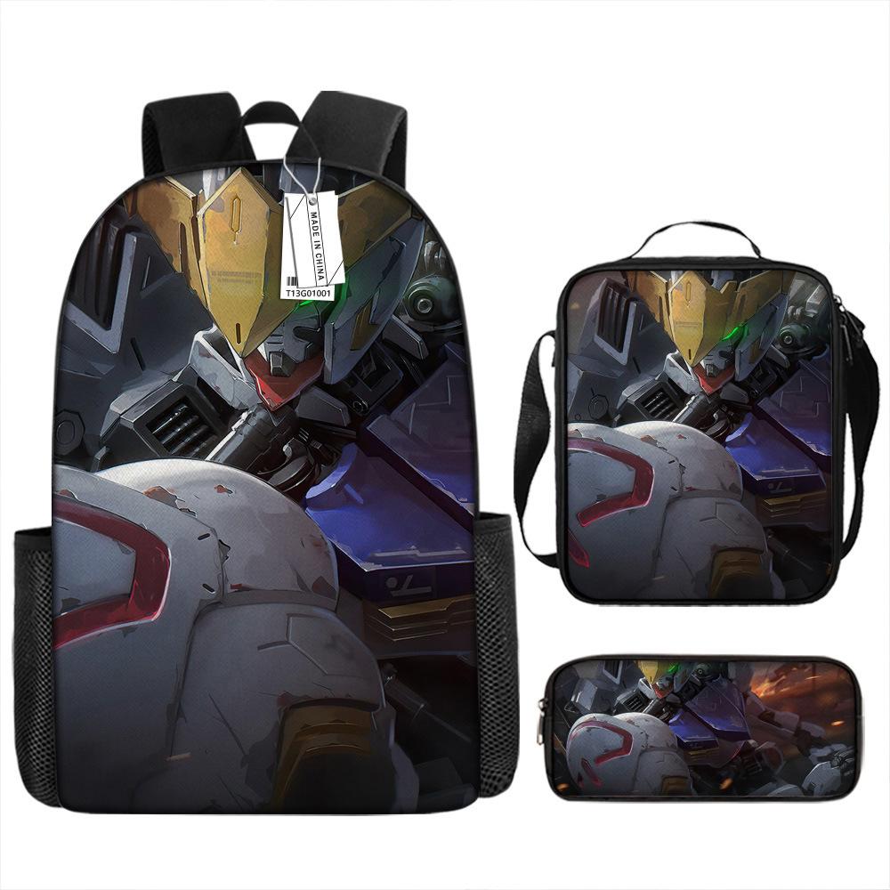 Рюкзак Gundam с 3D-принтом, аниме-рюкзак, студенческий рюкзак с принтом, школьный набор из трех предметов Pencil Case
Рюкзак Gundam с 3D-принтом, аниме-рюкзак, студенческий рюкзак с принтом, школьный набор из трех предметов Pencil Case