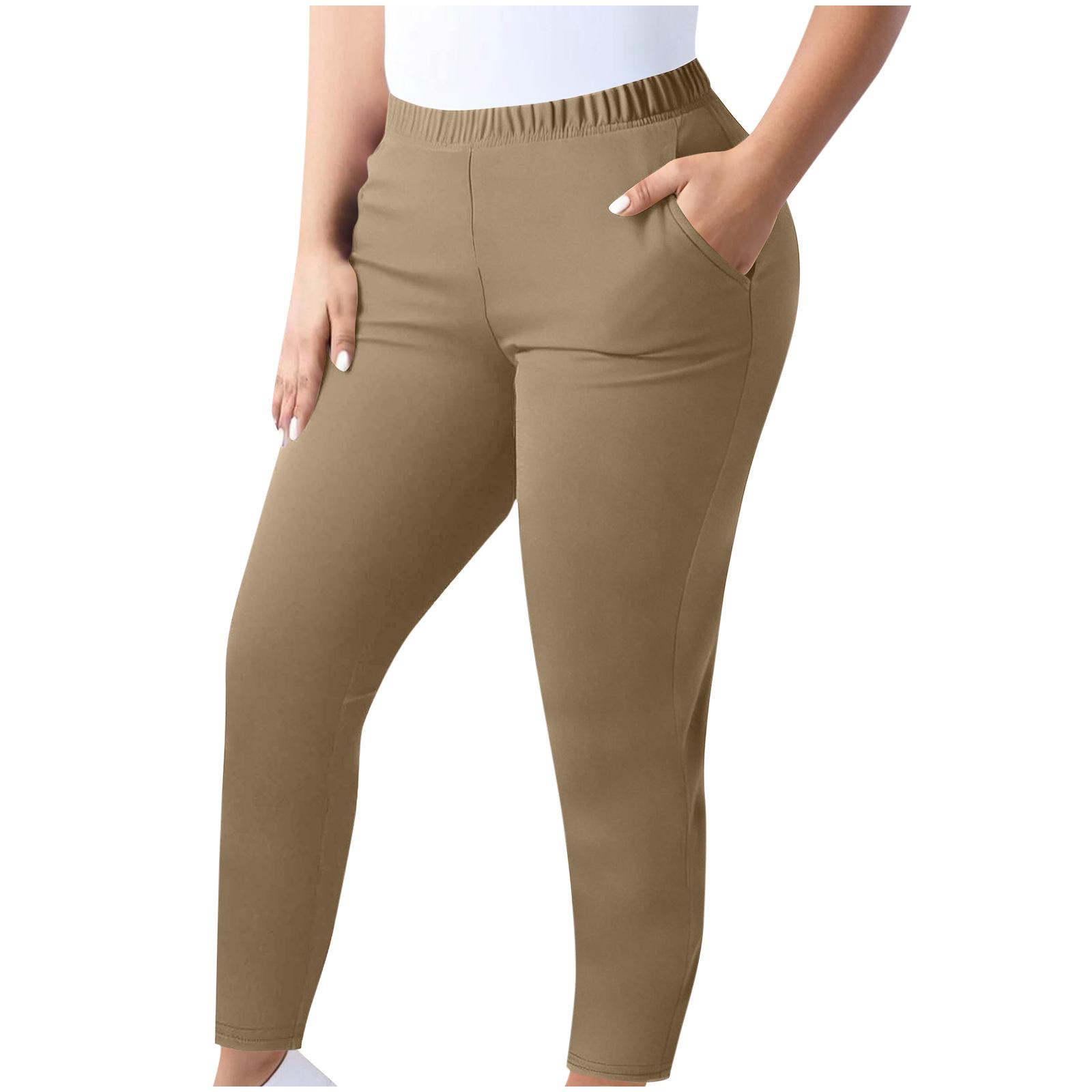 Plus Size Women Casual Yoga Leggings Stretchy Waistband Full Length Pants Comfortable Fit Suitable for Various Activities and Daily Wear XXXXL хаки
Plus Size Women Casual Yoga Leggings Stretchy Waistband Full Length Pants Comfortable Fit Suitable for Various Activities and Daily Wear XXXXL хаки