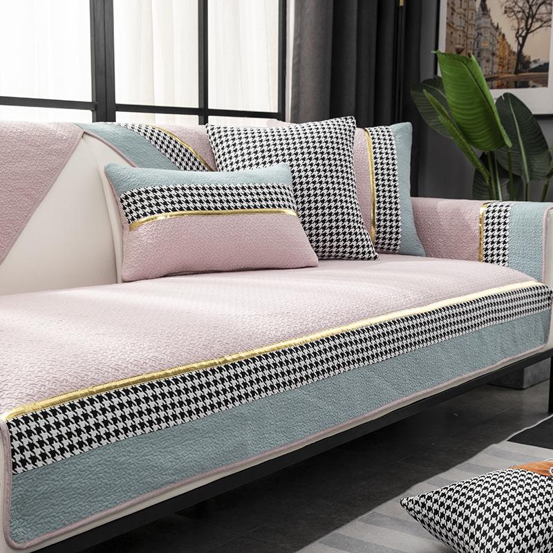 Подушка для дивана, универсальная нескользящая подушка для сиденья на все времена года, простой чехол для зимнего дивана из хлопчатобумажной ткани из кожи 70*70cm
Подушка для дивана, универсальная нескользящая подушка для сиденья на все времена года, простой чехол для зимнего дивана из хлопчатобумажной ткани из кожи 70*70cm