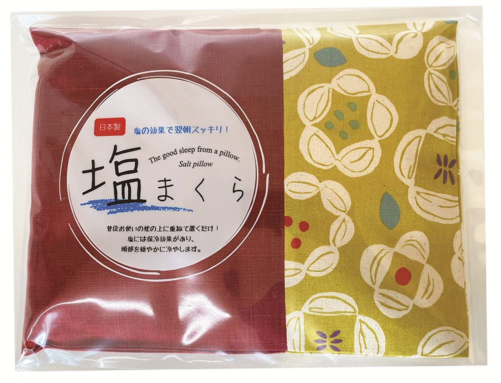 Koji Company Salt Pillow, Red, 30cm x 20cm, Rich Flower Pattern, Irregular Yarn, Made in Japan, 182801
Koji Company Salt Pillow, Red, 30cm x 20cm, Rich Flower Pattern, Irregular Yarn, Made in Japan, 182801