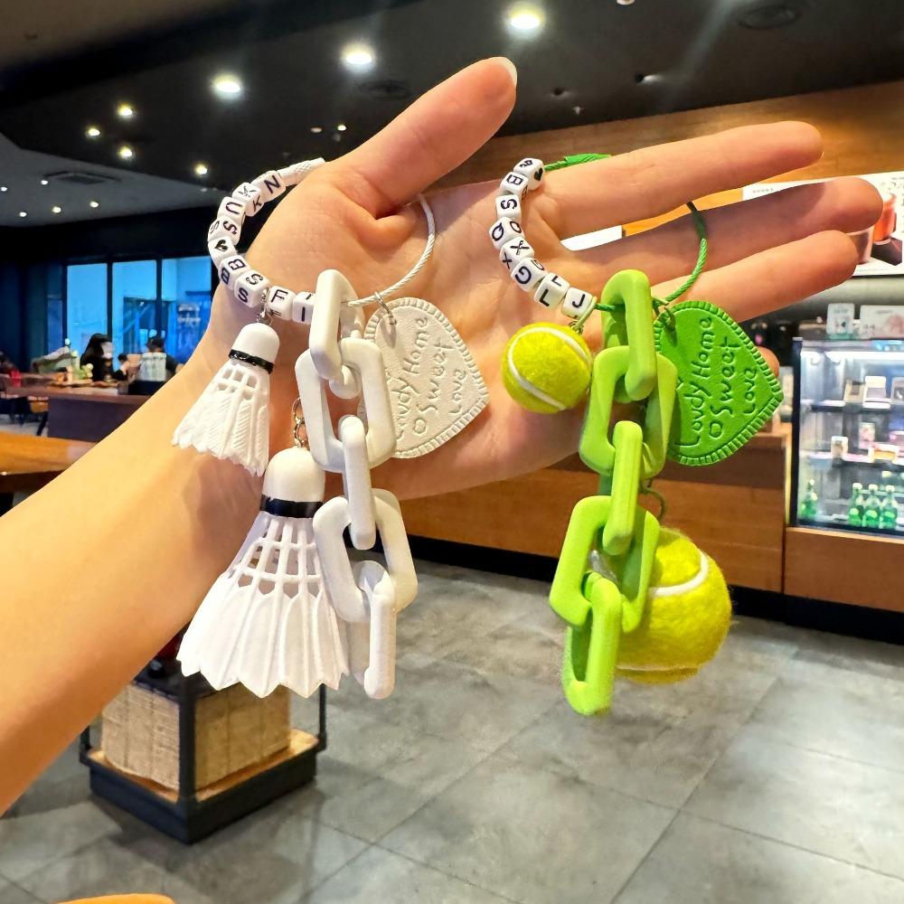 Creative Funny Tennis Ornament Leather Heart Women Bag Charm Sports Badminton Keychain Gifts Style 2
Creative Funny Tennis Ornament Leather Heart Women Bag Charm Sports Badminton Keychain Gifts Style 2
