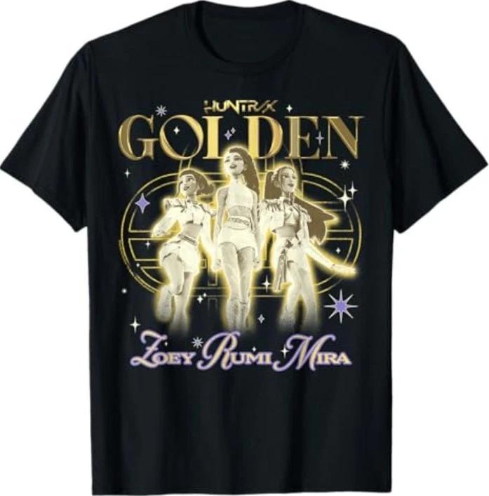 Huntrix Golden Zoey Rumi Mira Retro T-Shirt XL
Huntrix Golden Zoey Rumi Mira Retro T-Shirt XL