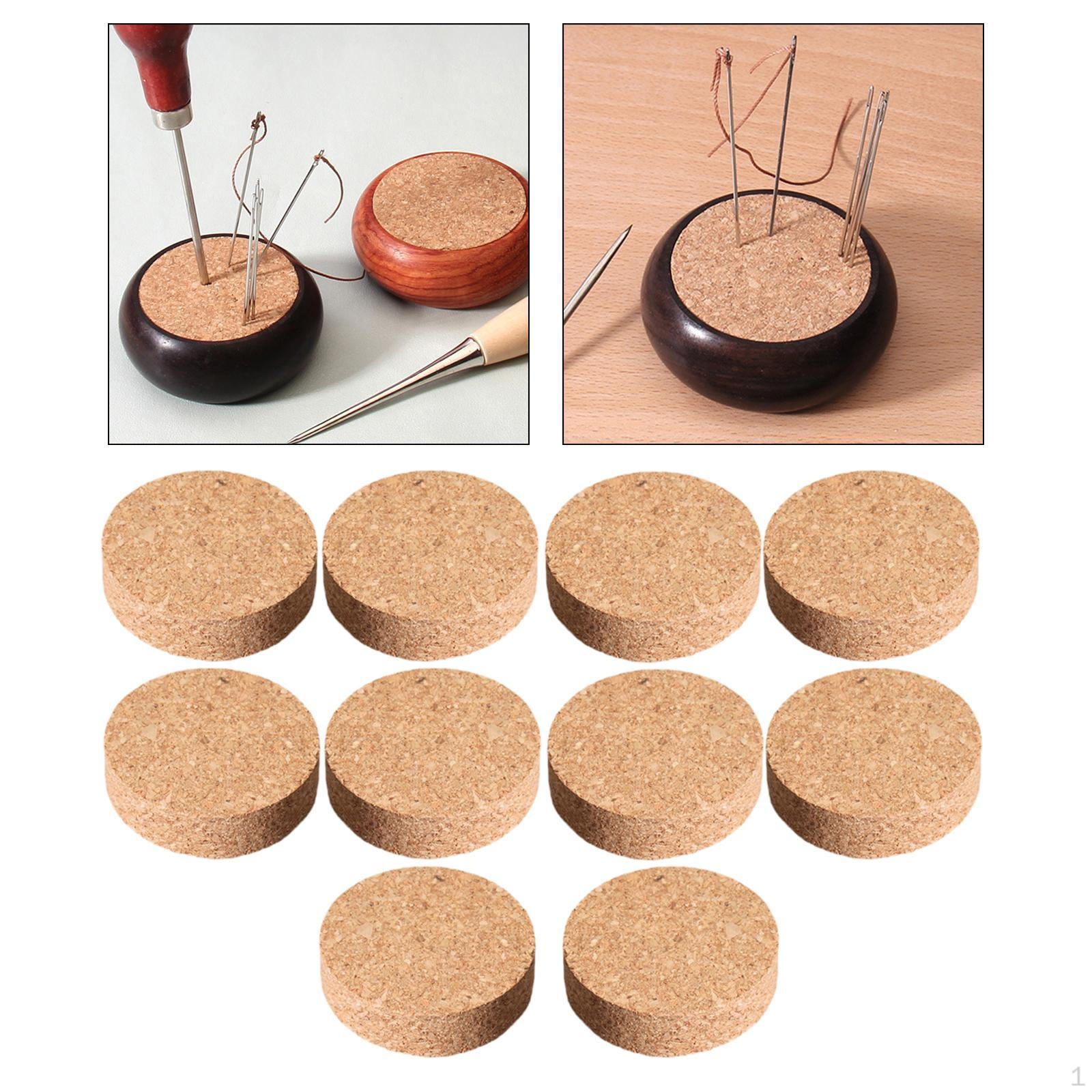 10 Pieces Pincushion Corks,Replacement Craft Supplies Sturdy Creative Portable Needle Holder Round
10 Pieces Pincushion Corks,Replacement Craft Supplies Sturdy Creative Portable Needle Holder Round