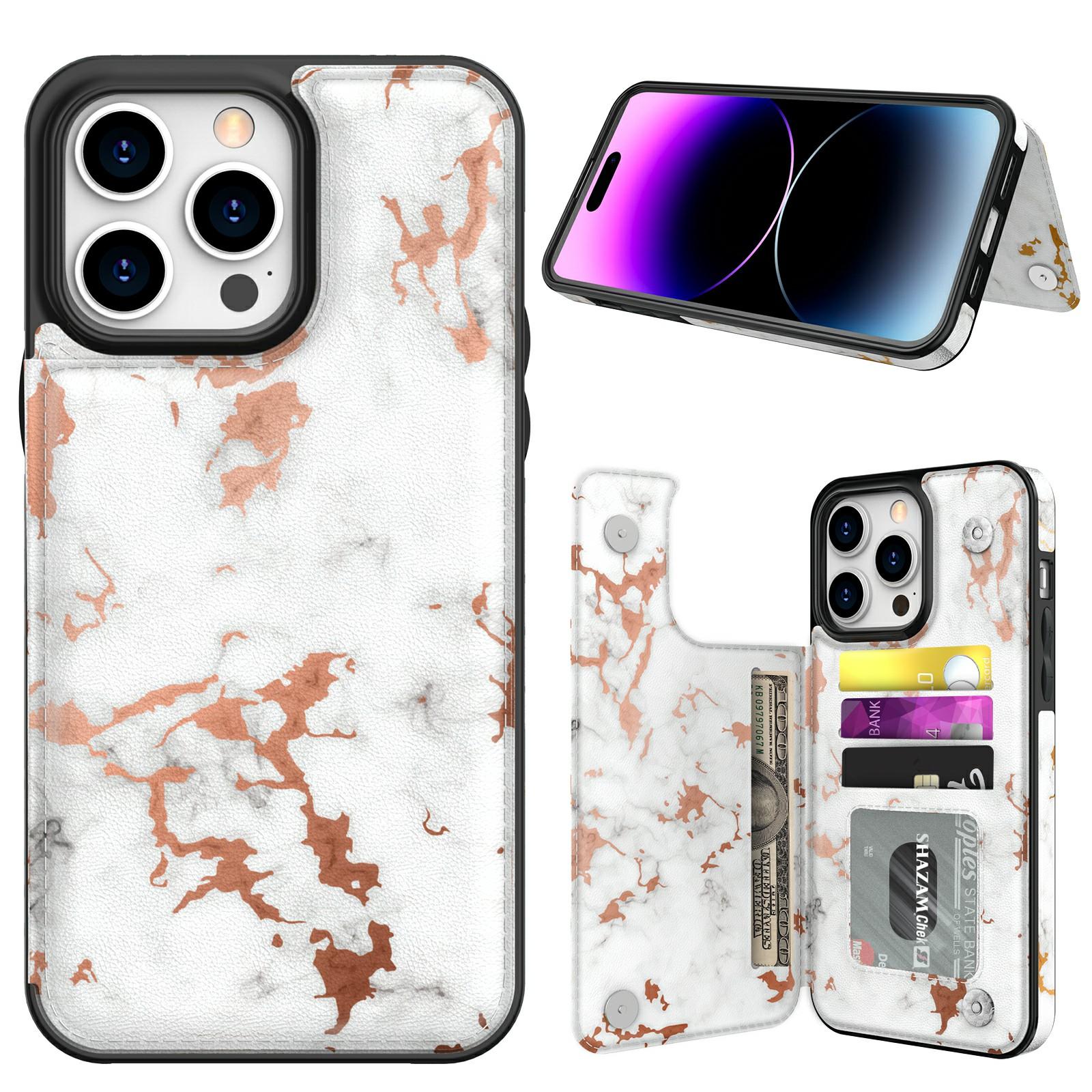 AHASTYLE WG08 For iPhone 14 Pro Max Case Pattern Printing Wallet Kickstand Anti Drop Leather Phone Back Cover Marble White
AHASTYLE WG08 For iPhone 14 Pro Max Case Pattern Printing Wallet Kickstand Anti Drop Leather Phone Back Cover Marble White