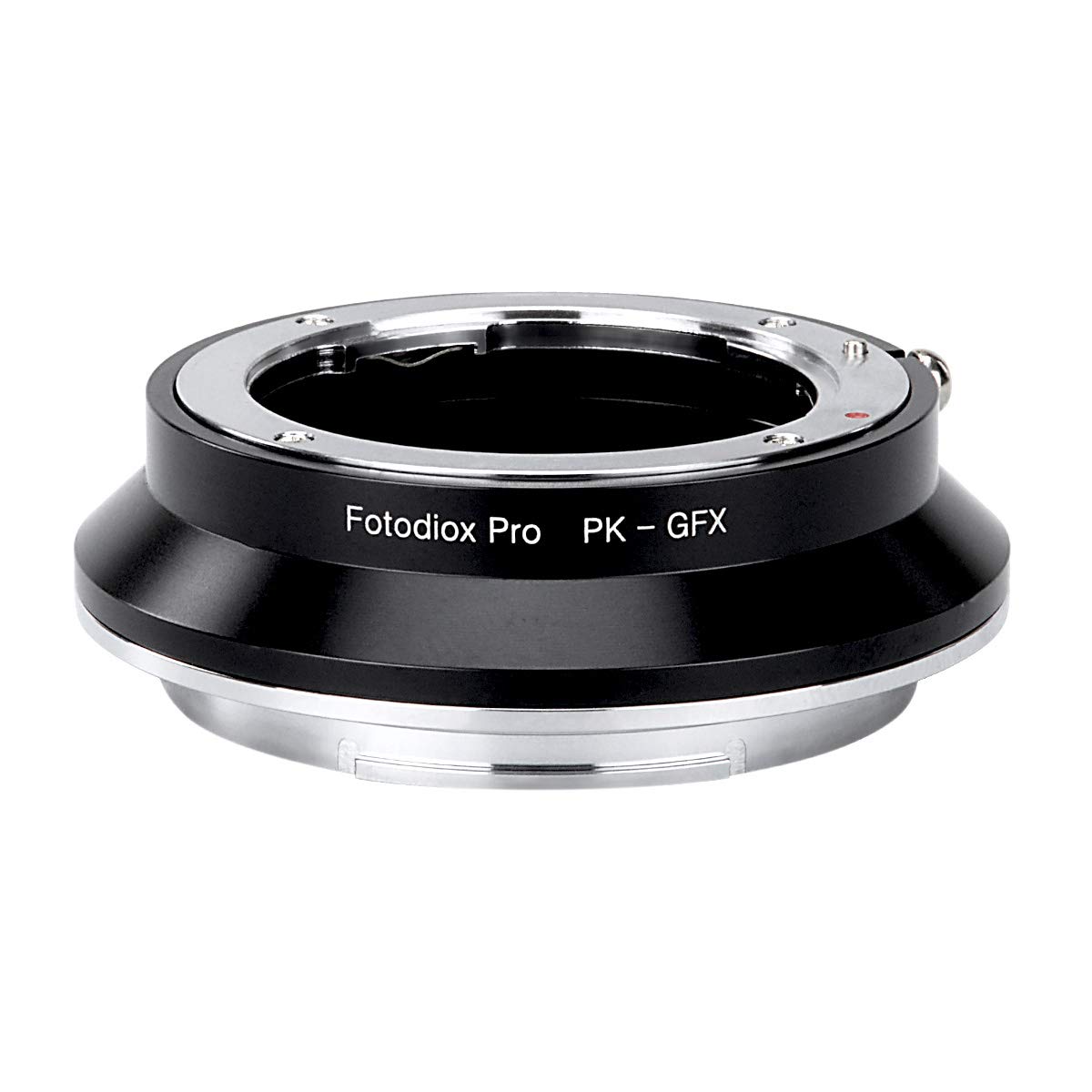 Fotodiox Mount Adapter Pentax Lenses to Fujifilm GFX PK-GFX (Converts K-Mount G-Mount)
Fotodiox Mount Adapter Pentax Lenses to Fujifilm GFX PK-GFX (Converts K-Mount G-Mount)