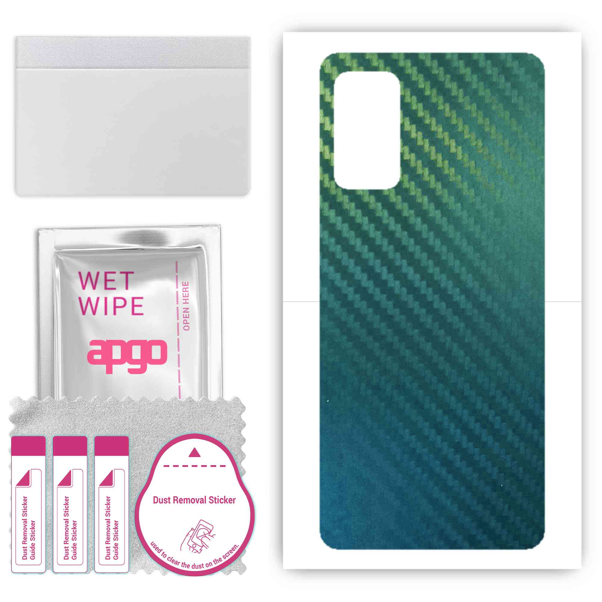 apgo Захисна наклейка Skin для задньої панелі, сумісна з Samsung Galaxy M52, Wrap Film, Foil, Vinyl - Pattern Carbon Chameleon CAKA1
apgo Захисна наклейка Skin для задньої панелі, сумісна з Samsung Galaxy M52, Wrap Film, Foil, Vinyl - Pattern Carbon Chameleon CAKA1