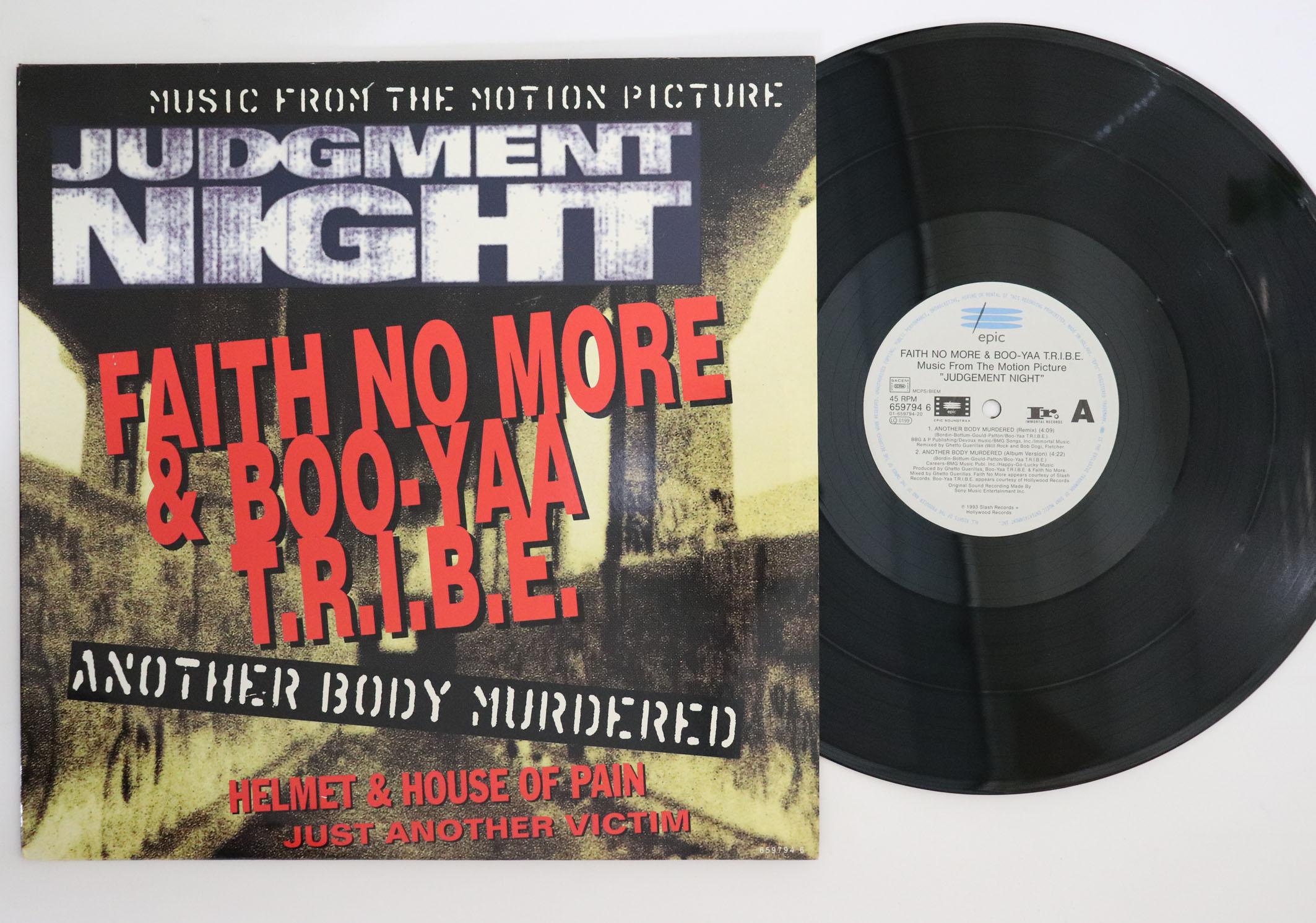 12inch Record FAITH NO MORE, BOO-YAA T.R.I.B.E. - Another Body Murdered 6597946 Epic Soundtrax, 1993 Europe Rap & Hip-Hop/R&B Used
12inch Record FAITH NO MORE, BOO-YAA T.R.I.B.E. - Another Body Murdered 6597946 Epic Soundtrax, 1993 Europe Rap & Hip-Hop/R&B Used