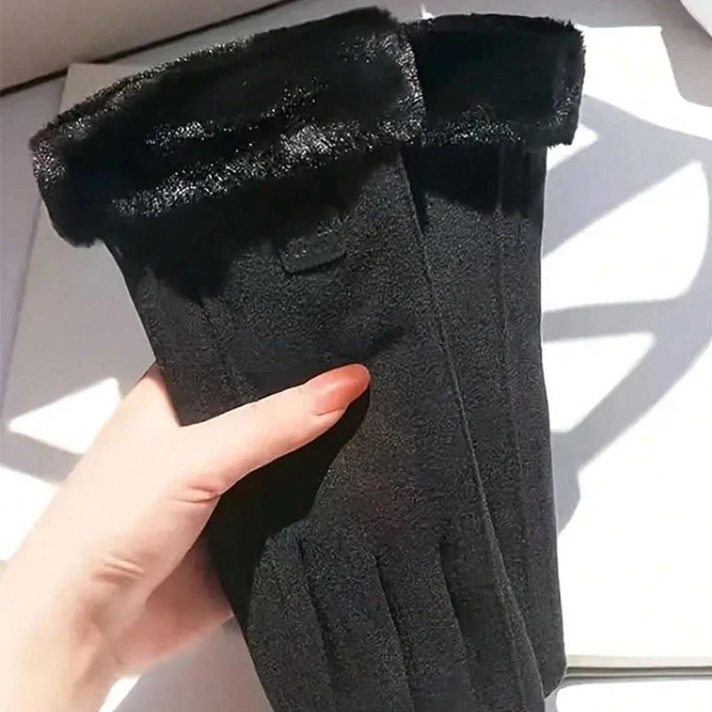 1Pair Women S Thermal Lined Cycling Gloves Winter Warmth Riding Gloves Halloween Accessories Winter Gloves Practical Household Product One Size
1Pair Women S Thermal Lined Cycling Gloves Winter Warmth Riding Gloves Halloween Accessories Winter Gloves Practical Household Product One Size