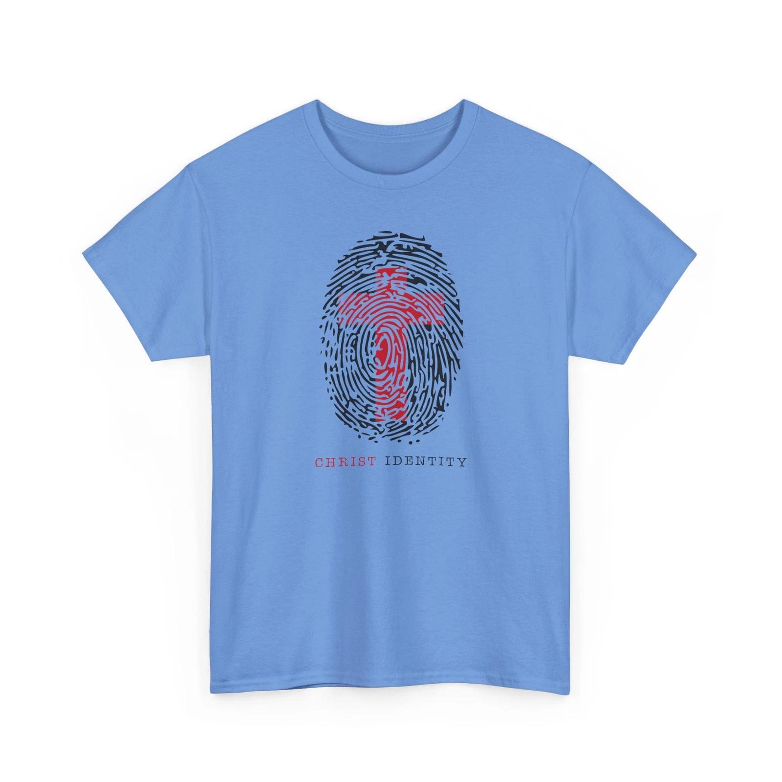 Christ Identity Fingerprint Christian Bible Verse T-Shirt 2XL
Christ Identity Fingerprint Christian Bible Verse T-Shirt 2XL