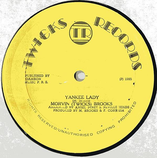 12inch Record MARVIN BROOKS Yankee Lady Music Rebel NONE Twicks Records 1985 Jamaica Reggae Ska Dub Used
12inch Record MARVIN BROOKS Yankee Lady Music Rebel NONE Twicks Records 1985 Jamaica Reggae Ska Dub Used