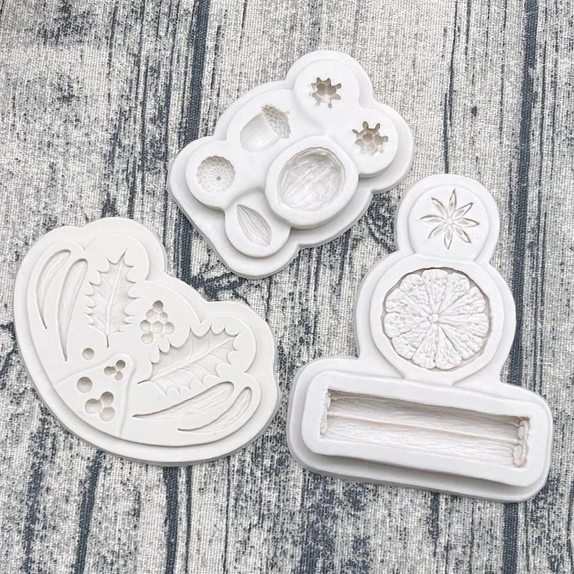 Lemon Cinnamon Star Anise Nuts Christmas Silicone Mold Cupcake Candy Baking Mold Chocolate Fondant Cake Decorating Tools розовый
Lemon Cinnamon Star Anise Nuts Christmas Silicone Mold Cupcake Candy Baking Mold Chocolate Fondant Cake Decorating Tools розовый