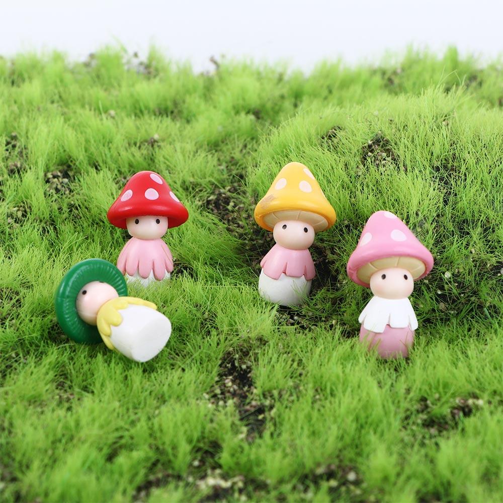 Mushroom Doll Craft Fairy Garden Ornament Miniature Figurine Bonsai Decoration Micro Landscape Yellow
Mushroom Doll Craft Fairy Garden Ornament Miniature Figurine Bonsai Decoration Micro Landscape Yellow