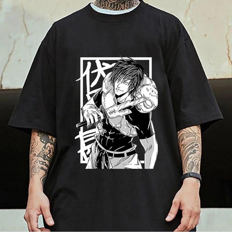 Новая футболка Fushiguro Toji, модные футболки в стиле аниме Harajuku, летние повседневные свободные топы с круглым вырезом и короткими рукавами
Новая футболка Fushiguro Toji, модные футболки в стиле аниме Harajuku, летние повседневные свободные топы с круглым вырезом и короткими рукавами