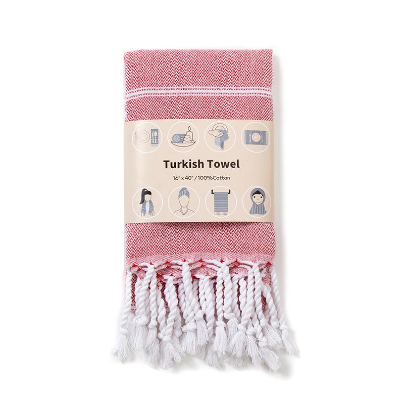 European Style Cotton Kitchen Towel Set: Quick-drying, Striped Tea Towels, Rectangular Tablecloth with Tassels. 40x100CM/110g червоний
European Style Cotton Kitchen Towel Set: Quick-drying, Striped Tea Towels, Rectangular Tablecloth with Tassels. 40x100CM/110g червоний