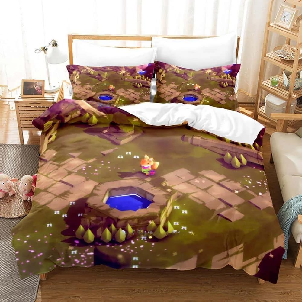 New 3D Printed Tunic Game Bedding Set Single Twin Full Queen King Size Bed Set Adult Kid Bedroom Duvet cover Sets Home Textiles Tool 70x133cm 2pcs
New 3D Printed Tunic Game Bedding Set Single Twin Full Queen King Size Bed Set Adult Kid Bedroom Duvet cover Sets Home Textiles Tool 70x133cm 2pcs