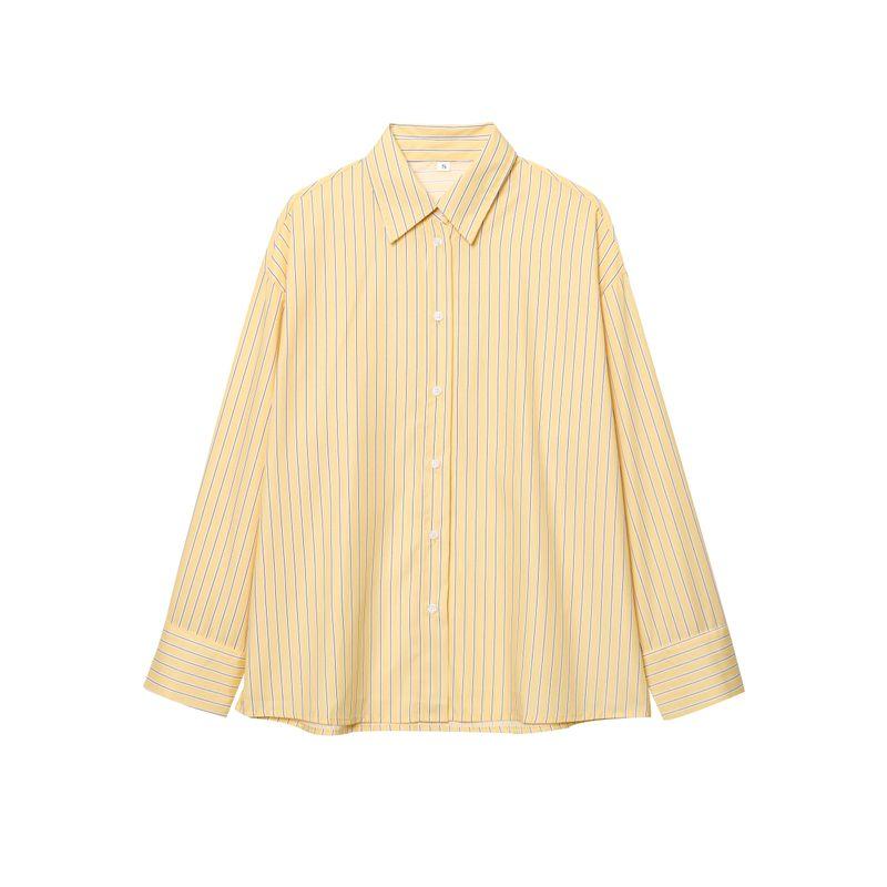 Cream Star Word Summer Dopamine Lazy Niche Design Sense Casual Relaxed Sense All-Match Loose Stripe Shirts Cream Star Word L
Cream Star Word Summer Dopamine Lazy Niche Design Sense Casual Relaxed Sense All-Match Loose Stripe Shirts Cream Star Word L