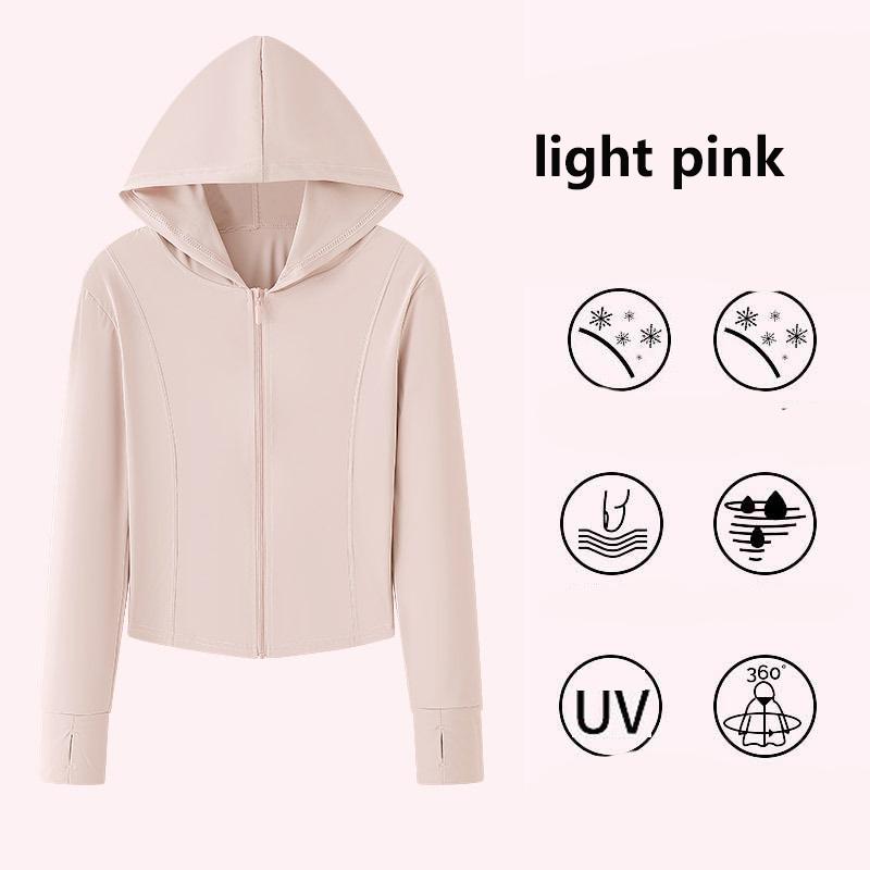 Summer Women s Lightweight Breathable Jacket Sun Protection Coat UV Protection Jacket Sports Jacket Women s Sun Protection Coat 2XL світло-рожевий колір
Summer Women s Lightweight Breathable Jacket Sun Protection Coat UV Protection Jacket Sports Jacket Women s Sun Protection Coat 2XL світло-рожевий колір