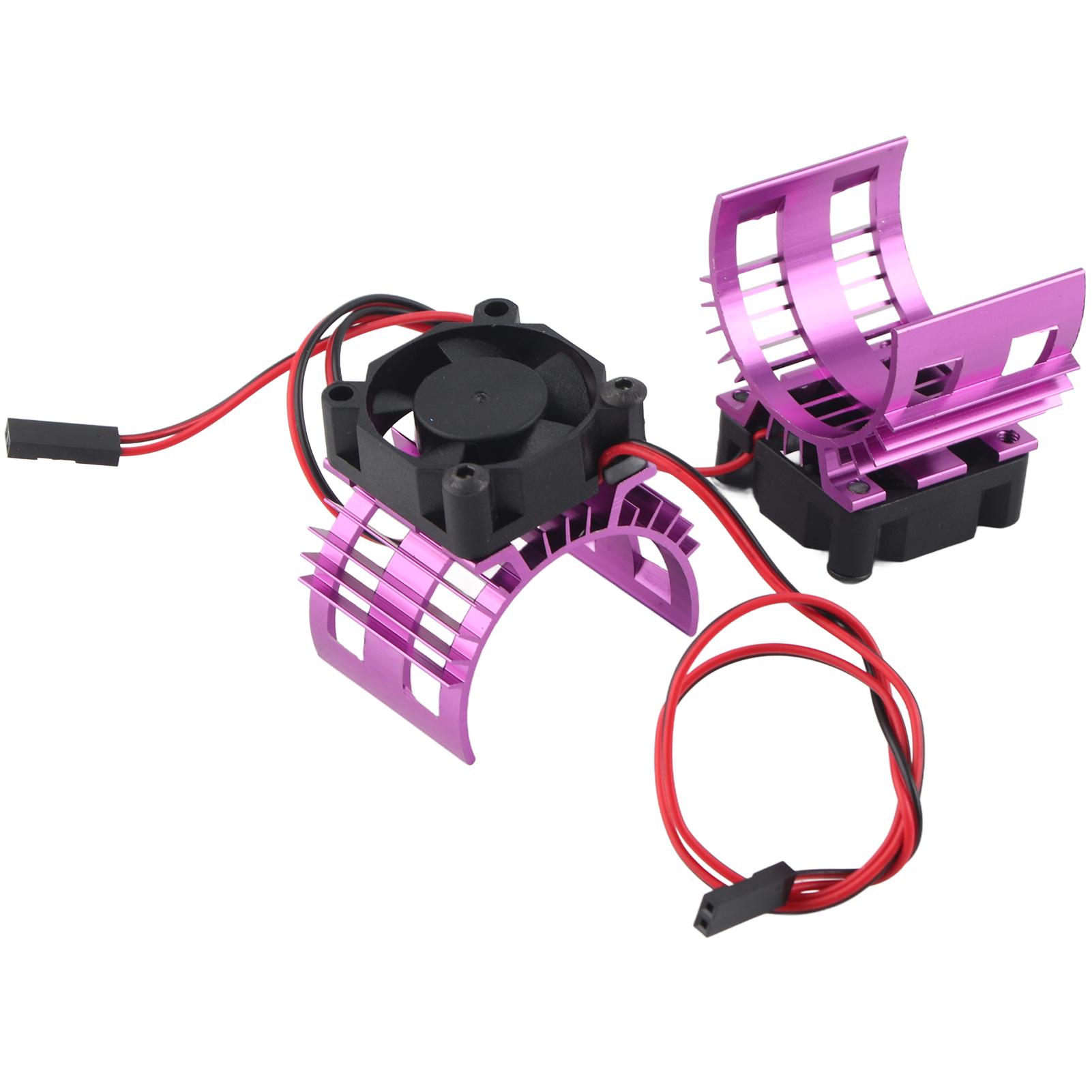 RC Car 3650 Brushless Motor Cooling Fan 540 Brushed Motor Fan with Heatsink RC AccessoryPurple
RC Car 3650 Brushless Motor Cooling Fan 540 Brushed Motor Fan with Heatsink RC AccessoryPurple