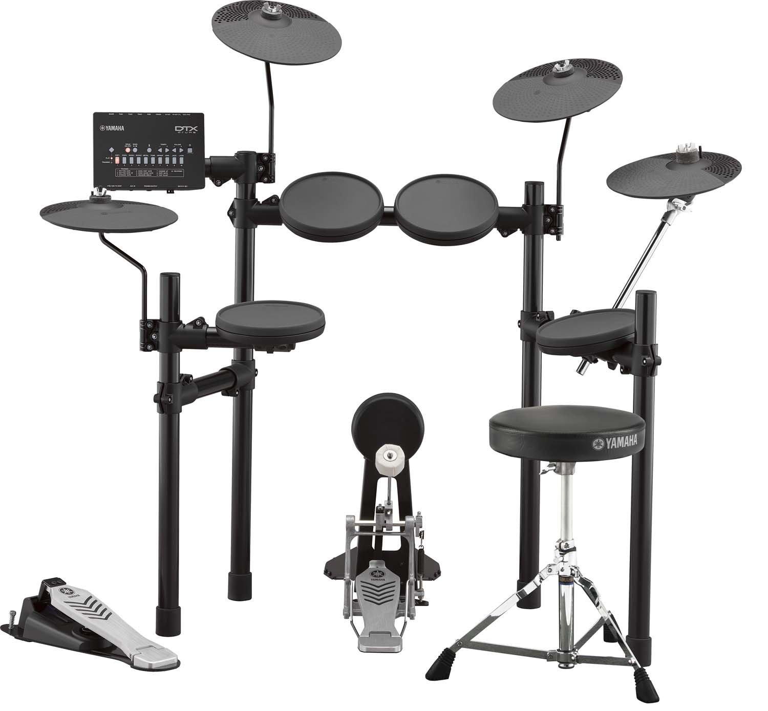 YAMAHA Electronic Drum Set Drum chair and cymbal pad included DTX432KUPGS 3 cymbal model that can be flexibly adapted to a variety of music genres
YAMAHA Electronic Drum Set Drum chair and cymbal pad included DTX432KUPGS 3 cymbal model that can be flexibly adapted to a variety of music genres