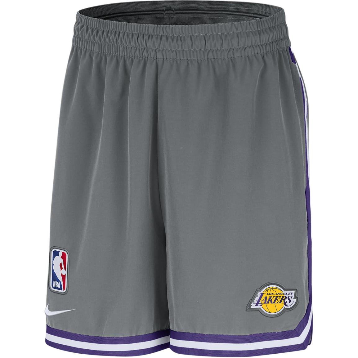 Nike Dri-Fit NBA Los Angeles Lakers Striped Sweat-Wicking Quick-Dry Casual Basketball Shorts Men shorts Smoke-Gray All-Over-Purple White FQ3533-084 L
Nike Dri-Fit NBA Los Angeles Lakers Striped Sweat-Wicking Quick-Dry Casual Basketball Shorts Men shorts Smoke-Gray All-Over-Purple White FQ3533-084 L