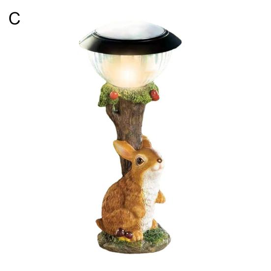Weather-Resistant Lawn Lamp Precisely Detail Resin Cat Dog Rabbit LED Solar Light for Home C
Weather-Resistant Lawn Lamp Precisely Detail Resin Cat Dog Rabbit LED Solar Light for Home C