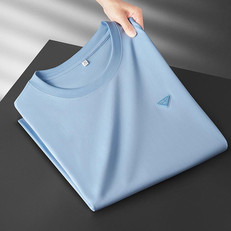 Men s Slim Fit Lyocell Cotton Silk T-Shirt - Short Sleeve, Solid Color, Round Neck M небесно-голубой
Men s Slim Fit Lyocell Cotton Silk T-Shirt - Short Sleeve, Solid Color, Round Neck M небесно-голубой