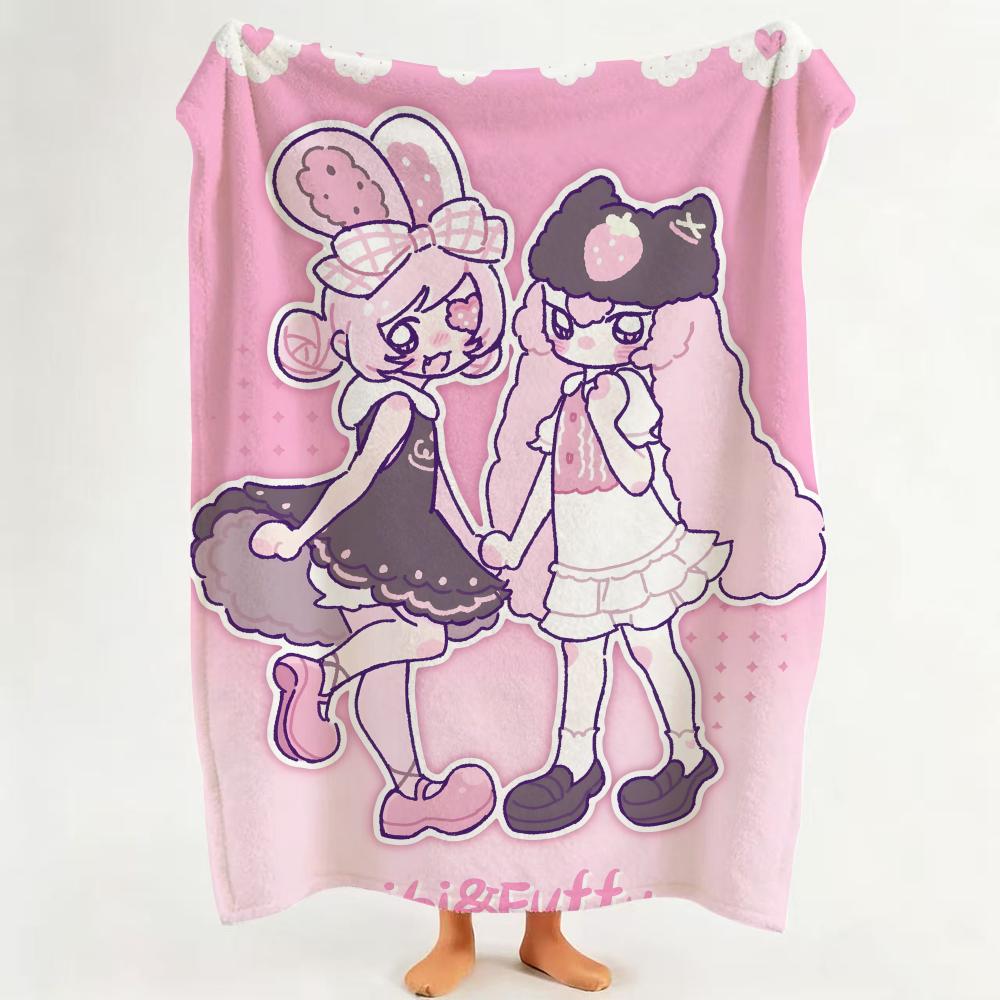 Cartoon F Fufu A And B Bibi Throw Flannel Throw Blanket Suitable for Sofa Living Room Bedroom 75cmx90cm
Cartoon F Fufu A And B Bibi Throw Flannel Throw Blanket Suitable for Sofa Living Room Bedroom 75cmx90cm