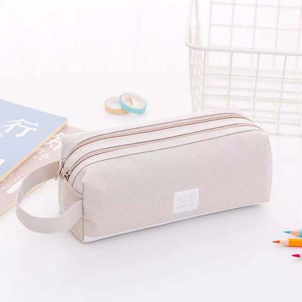 Cute Candy color Storage bag School Stationery Big Pen Bag Pen Case Double layer Pencil Case бежевый
Cute Candy color Storage bag School Stationery Big Pen Bag Pen Case Double layer Pencil Case бежевый